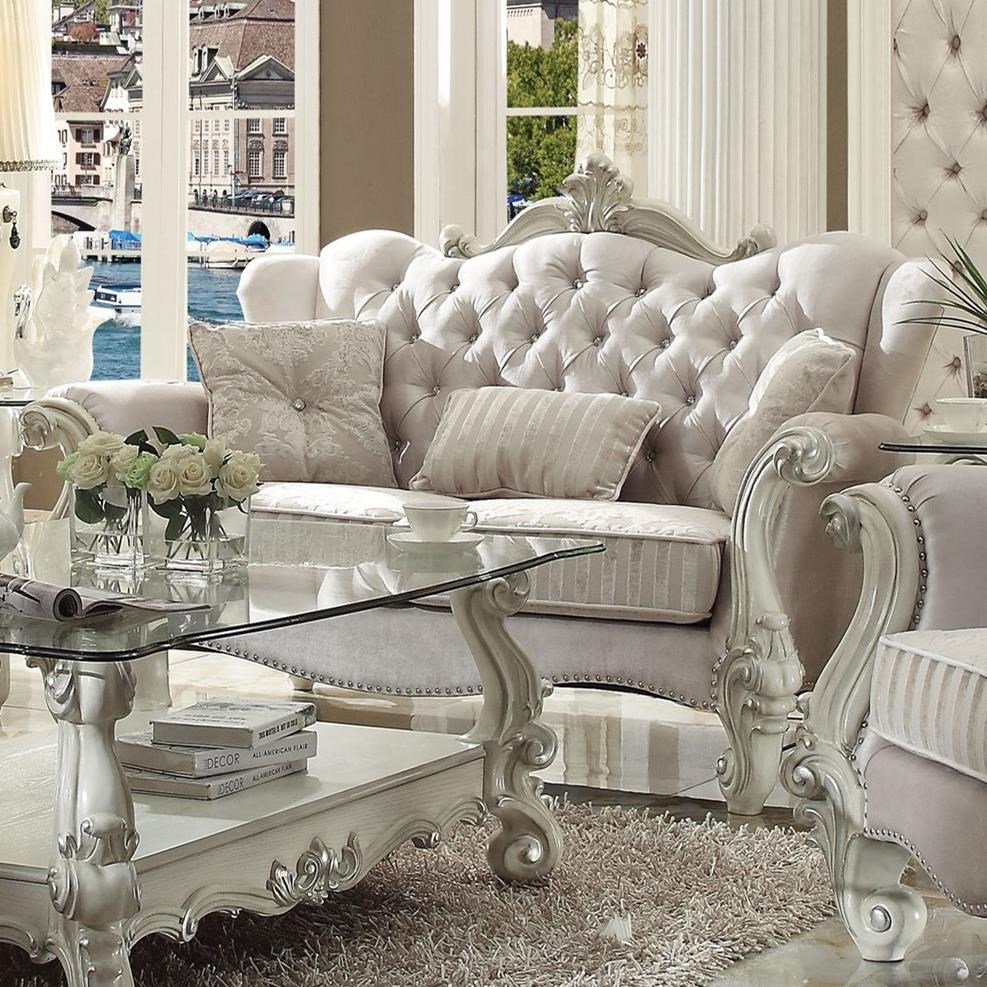 Acme versailles store living room set